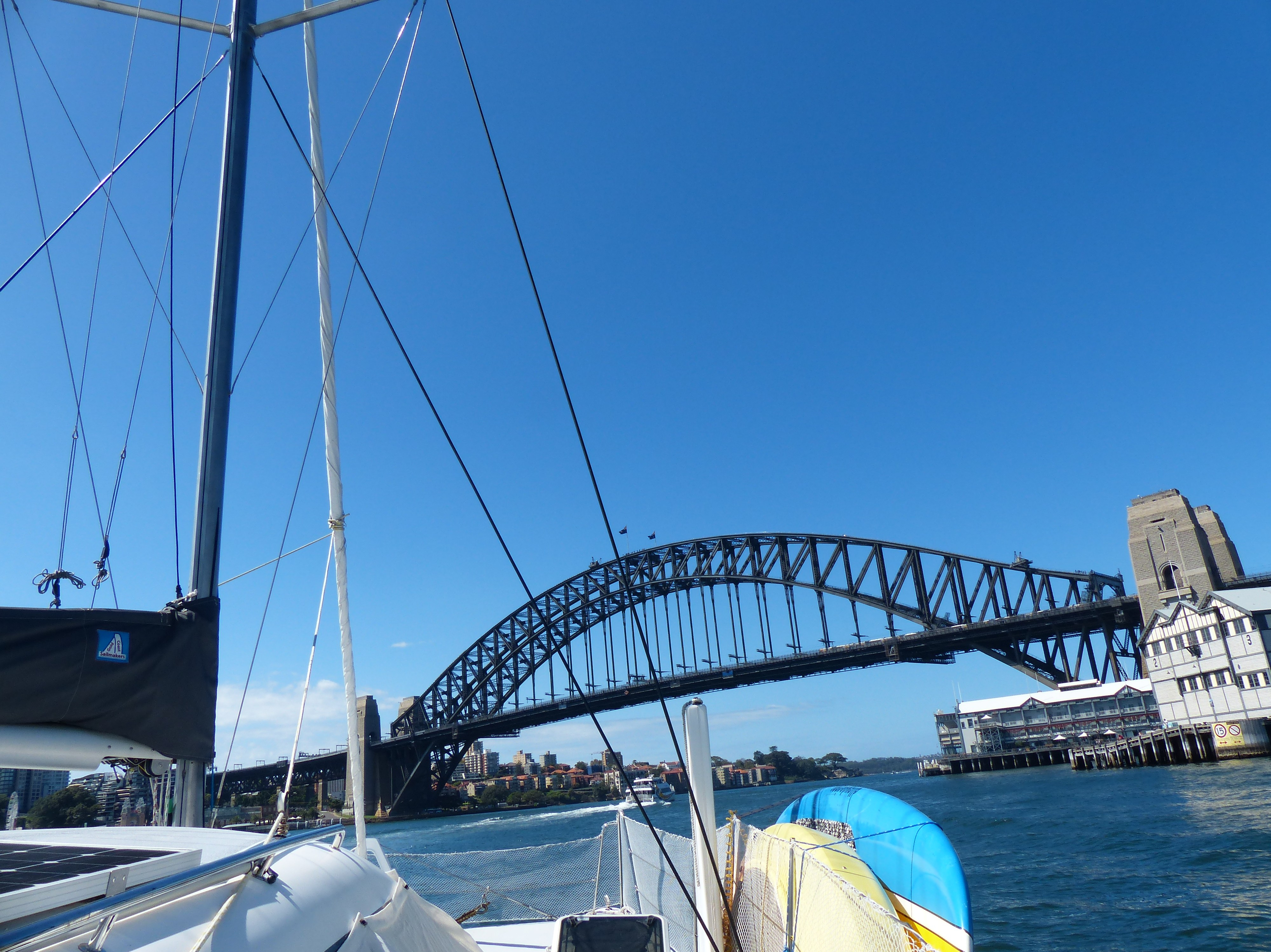 Vera Jean Sails Sydney Harbour
